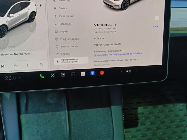 Белый Тесла Model Y, объемом двигателя 0 л и пробегом 21 тыс. км за 33000 $, фото 9 на Automoto.ua