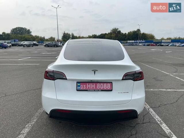 Белый Тесла Model Y, объемом двигателя 0 л и пробегом 42 тыс. км за 36500 $, фото 8 на Automoto.ua
