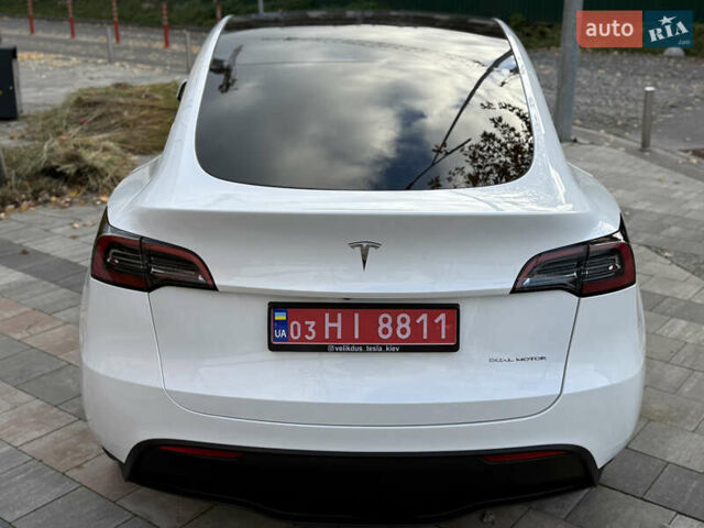 Белый Тесла Model Y, объемом двигателя 0 л и пробегом 25 тыс. км за 32500 $, фото 12 на Automoto.ua