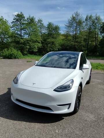 Белый Тесла Model Y, объемом двигателя 0 л и пробегом 1 тыс. км за 38000 $, фото 20 на Automoto.ua