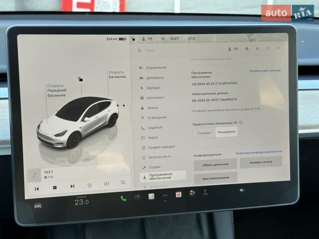 Білий Тесла Model Y, об'ємом двигуна 0 л та пробігом 36 тис. км за 30999 $, фото 20 на Automoto.ua