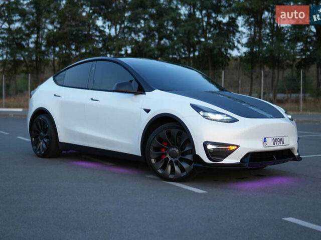 Білий Тесла Model Y, об'ємом двигуна 0 л та пробігом 48 тис. км за 34300 $, фото 14 на Automoto.ua