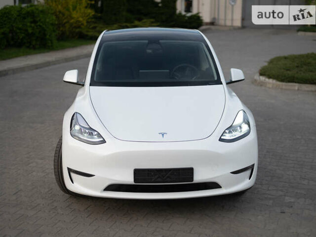 Білий Тесла Model Y, об'ємом двигуна 0 л та пробігом 4 тис. км за 46000 $, фото 17 на Automoto.ua