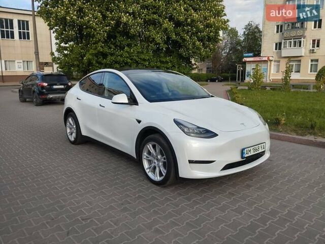 Белый Тесла Model Y, объемом двигателя 0 л и пробегом 31 тыс. км за 25500 $, фото 16 на Automoto.ua