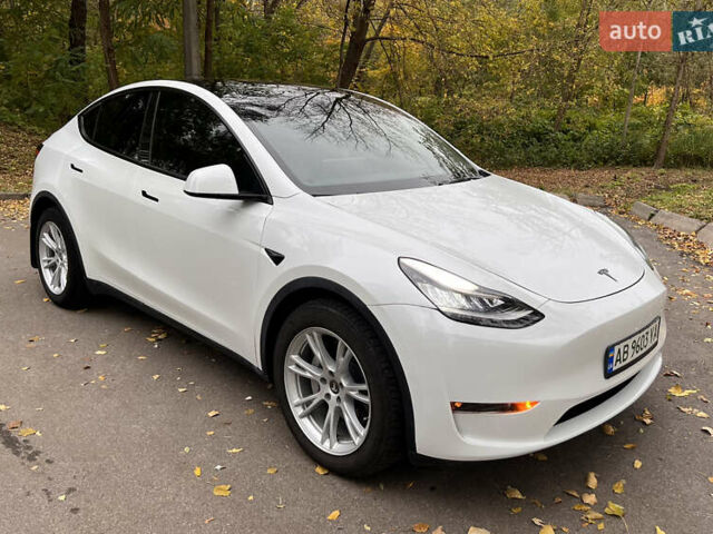 Белый Тесла Model Y, объемом двигателя 0 л и пробегом 34 тыс. км за 31400 $, фото 4 на Automoto.ua