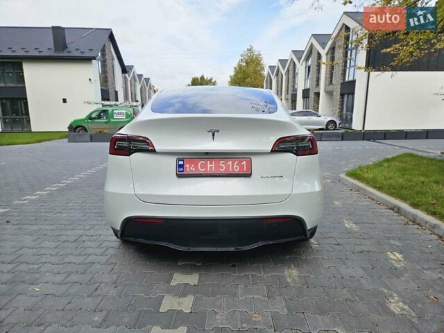 Тесла Model Y 2023 в Тернополе на Automoto.ua Белый Тесла Model Y, объемом двигателя 0 л и пробегом 36 тыс. км за 28000 $, фото 8 на Automoto.ua