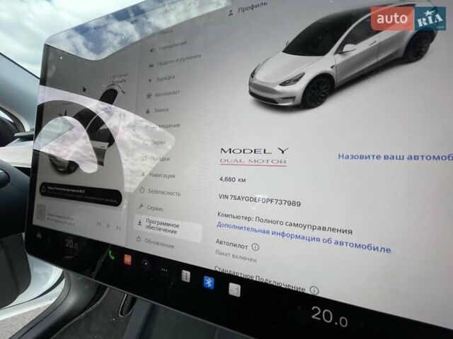 Белый Тесла Model Y, объемом двигателя 0 л и пробегом 4 тыс. км за 29800 $, фото 52 на Automoto.ua