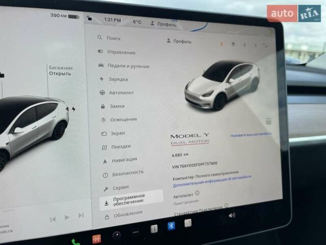 Белый Тесла Model Y, объемом двигателя 0 л и пробегом 4 тыс. км за 29800 $, фото 13 на Automoto.ua
