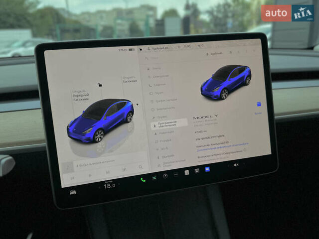 Білий Тесла Model Y, об'ємом двигуна 0 л та пробігом 47 тис. км за 27600 $, фото 45 на Automoto.ua