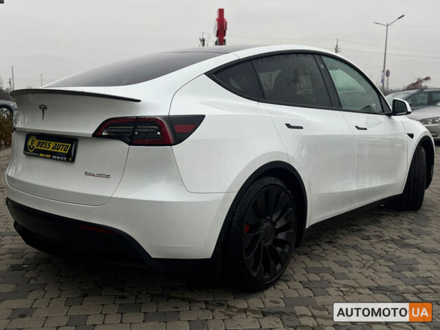 Білий Тесла Model Y, об'ємом двигуна 82 л та пробігом 33 тис. км за 35000 $, фото 6 на Automoto.ua