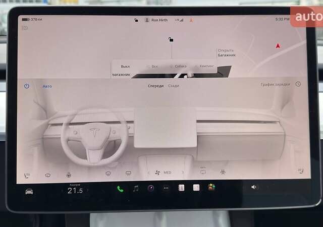 Белый Тесла Model Y, объемом двигателя 0 л и пробегом 34 тыс. км за 27500 $, фото 12 на Automoto.ua