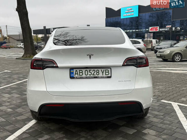 Белый Тесла Model Y, объемом двигателя 0 л и пробегом 53 тыс. км за 28800 $, фото 7 на Automoto.ua