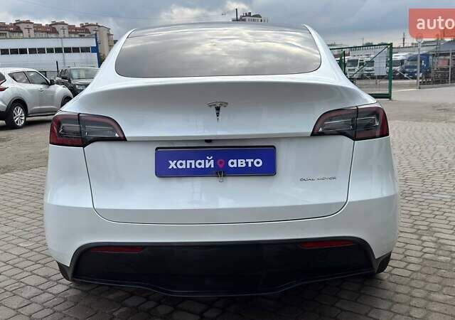 Белый Тесла Model Y, объемом двигателя 0 л и пробегом 34 тыс. км за 27500 $, фото 7 на Automoto.ua