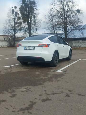 Белый Тесла Model Y, объемом двигателя 0 л и пробегом 93 тыс. км за 35500 $, фото 6 на Automoto.ua