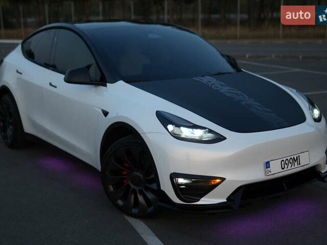 Білий Тесла Model Y, об'ємом двигуна 0 л та пробігом 48 тис. км за 34300 $, фото 15 на Automoto.ua