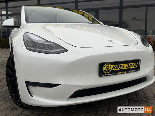 Білий Тесла Model Y, об'ємом двигуна 82 л та пробігом 33 тис. км за 35000 $, фото 8 на Automoto.ua