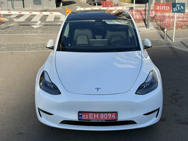 Белый Тесла Model Y, объемом двигателя 0 л и пробегом 35 тыс. км за 33777 $, фото 8 на Automoto.ua