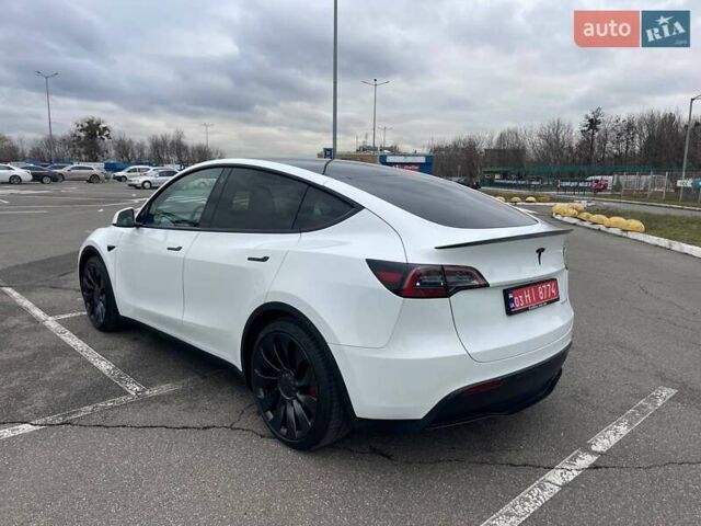 Білий Тесла Model Y, об'ємом двигуна 0 л та пробігом 39 тис. км за 33900 $, фото 9 на Automoto.ua
