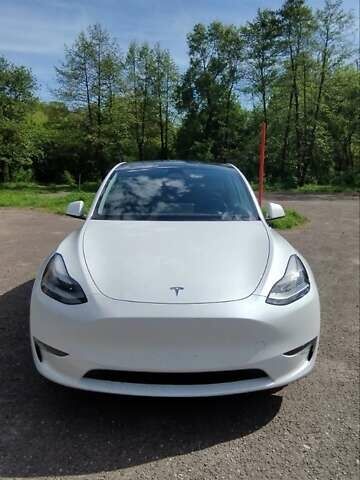 Белый Тесла Model Y, объемом двигателя 0 л и пробегом 1 тыс. км за 38000 $, фото 14 на Automoto.ua
