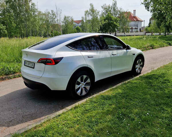 Белый Тесла Model Y, объемом двигателя 0 л и пробегом 3 тыс. км за 32000 $, фото 2 на Automoto.ua