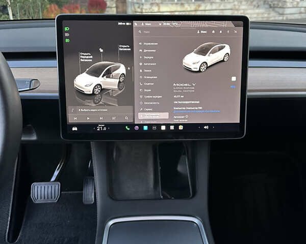 Белый Тесла Model Y, объемом двигателя 0 л и пробегом 41 тыс. км за 27950 $, фото 40 на Automoto.ua