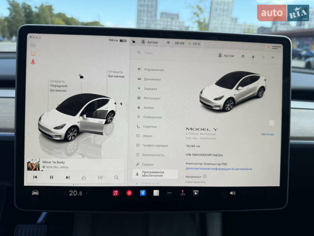 Тесла Model Y 2023 в Киеве на Automoto.ua Белый Тесла Model Y, объемом двигателя 0 л и пробегом 70 тыс. км за 31000 $, фото 15 на Automoto.ua