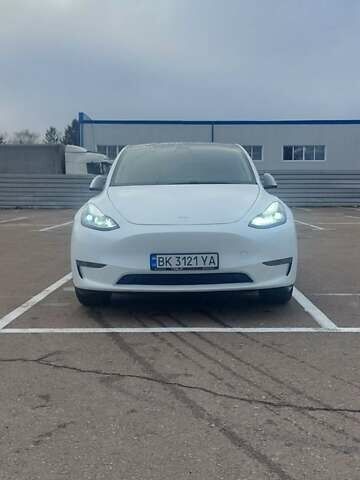 Белый Тесла Model Y, объемом двигателя 0 л и пробегом 93 тыс. км за 35500 $, фото 8 на Automoto.ua