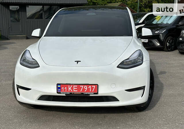 Белый Тесла Model Y, объемом двигателя 0 л и пробегом 22 тыс. км за 37900 $, фото 4 на Automoto.ua