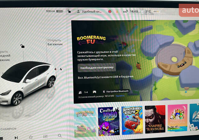 Белый Тесла Model Y, объемом двигателя 0 л и пробегом 20 тыс. км за 34900 $, фото 28 на Automoto.ua