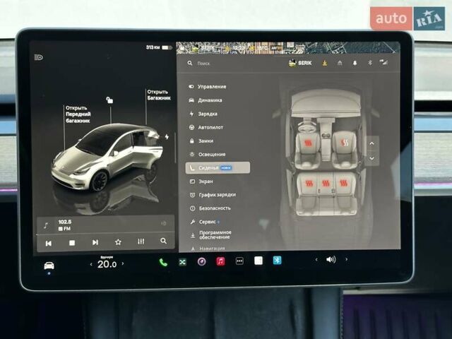 Білий Тесла Model Y, об'ємом двигуна 0 л та пробігом 42 тис. км за 31500 $, фото 21 на Automoto.ua