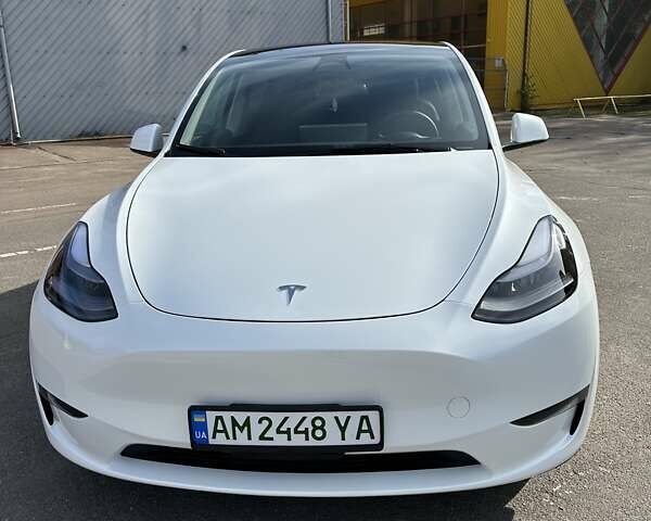 Белый Тесла Model Y, объемом двигателя 0 л и пробегом 23 тыс. км за 27500 $, фото 8 на Automoto.ua