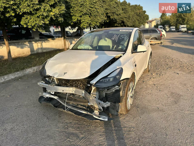 Белый Тесла Model Y, объемом двигателя 0 л и пробегом 96 тыс. км за 18290 $, фото 1 на Automoto.ua