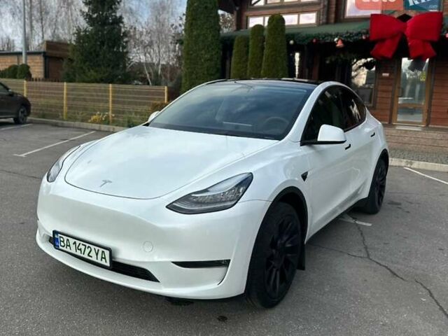 Білий Тесла Model Y, об'ємом двигуна 0 л та пробігом 49 тис. км за 27500 $, фото 3 на Automoto.ua