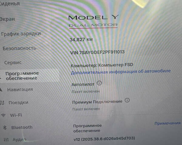 Білий Тесла Model Y, об'ємом двигуна 0 л та пробігом 35 тис. км за 33000 $, фото 8 на Automoto.ua