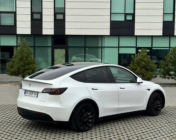 Белый Тесла Model Y, объемом двигателя 0 л и пробегом 45 тыс. км за 29900 $, фото 6 на Automoto.ua