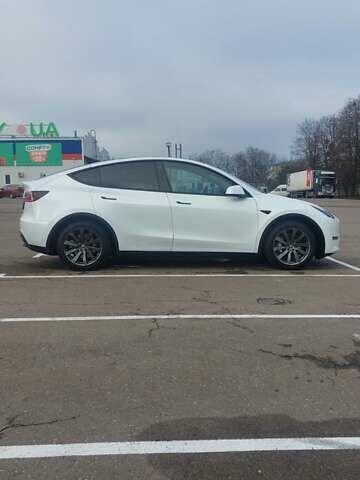 Белый Тесла Model Y, объемом двигателя 0 л и пробегом 93 тыс. км за 35500 $, фото 11 на Automoto.ua