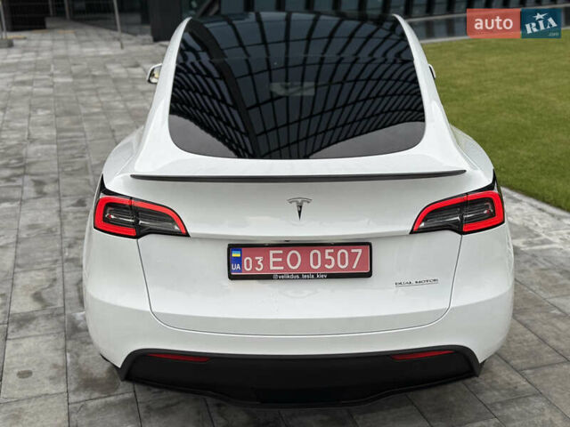 Белый Тесла Model Y, объемом двигателя 0 л и пробегом 45 тыс. км за 35500 $, фото 24 на Automoto.ua