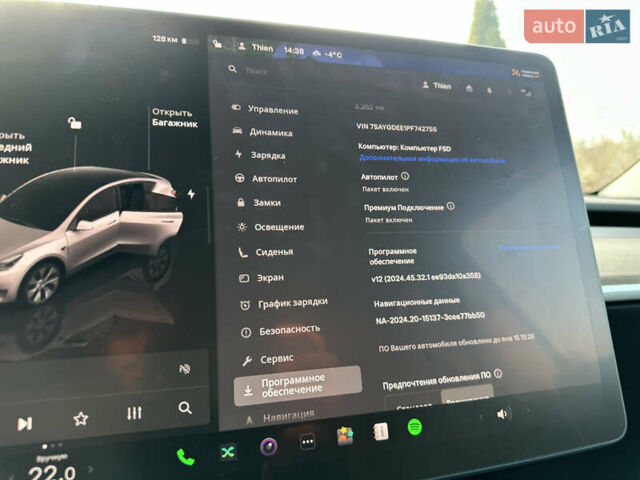 Белый Тесла Model Y, объемом двигателя 0 л и пробегом 3 тыс. км за 39899 $, фото 28 на Automoto.ua
