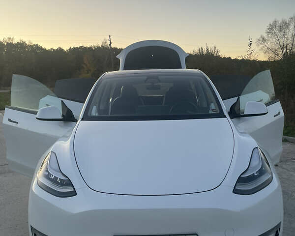 Белый Тесла Model Y, объемом двигателя 0 л и пробегом 68 тыс. км за 25900 $, фото 5 на Automoto.ua