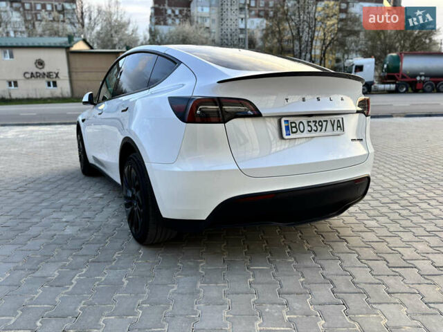Белый Тесла Model Y, объемом двигателя 0 л и пробегом 40 тыс. км за 28000 $, фото 13 на Automoto.ua