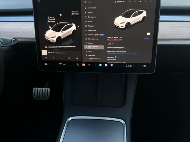 Белый Тесла Model Y, объемом двигателя 0 л и пробегом 4 тыс. км за 36500 $, фото 11 на Automoto.ua