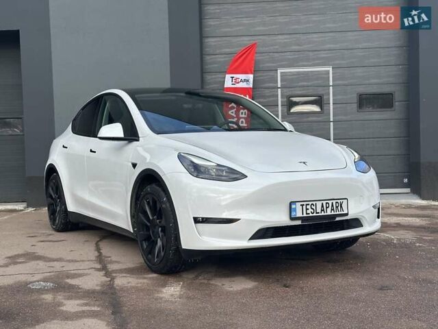 Білий Тесла Model Y, об'ємом двигуна 0 л та пробігом 36 тис. км за 30999 $, фото 10 на Automoto.ua