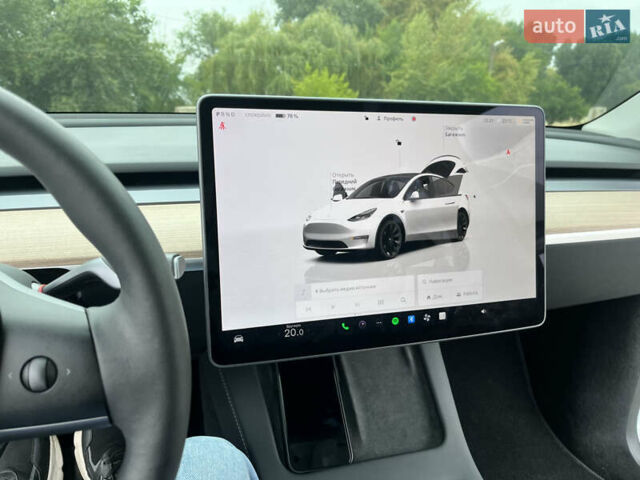 Белый Тесла Model Y, объемом двигателя 0 л и пробегом 40 тыс. км за 29500 $, фото 14 на Automoto.ua