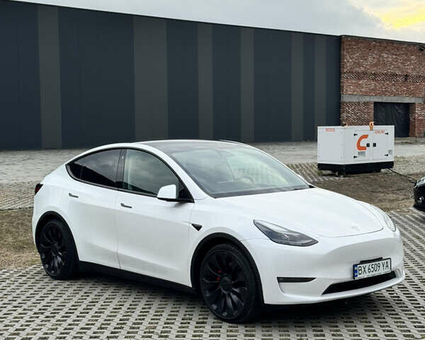 Белый Тесла Model Y, объемом двигателя 0 л и пробегом 45 тыс. км за 29900 $, фото 10 на Automoto.ua