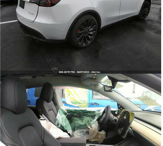 Белый Тесла Model Y, объемом двигателя 0 л и пробегом 4 тыс. км за 29800 $, фото 59 на Automoto.ua