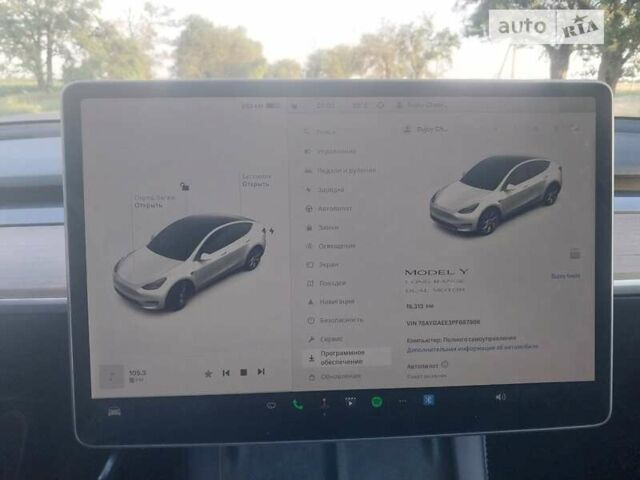 Белый Тесла Model Y, объемом двигателя 0 л и пробегом 38 тыс. км за 31000 $, фото 7 на Automoto.ua