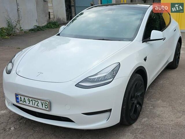 Белый Тесла Model Y, объемом двигателя 0 л и пробегом 9 тыс. км за 28400 $, фото 10 на Automoto.ua