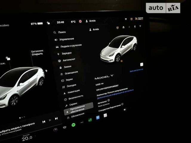 Белый Тесла Model Y, объемом двигателя 0 л и пробегом 2 тыс. км за 36500 $, фото 20 на Automoto.ua