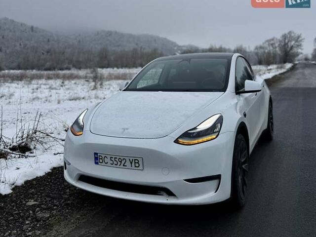 Білий Тесла Model Y, об'ємом двигуна 0 л та пробігом 32 тис. км за 27200 $, фото 4 на Automoto.ua