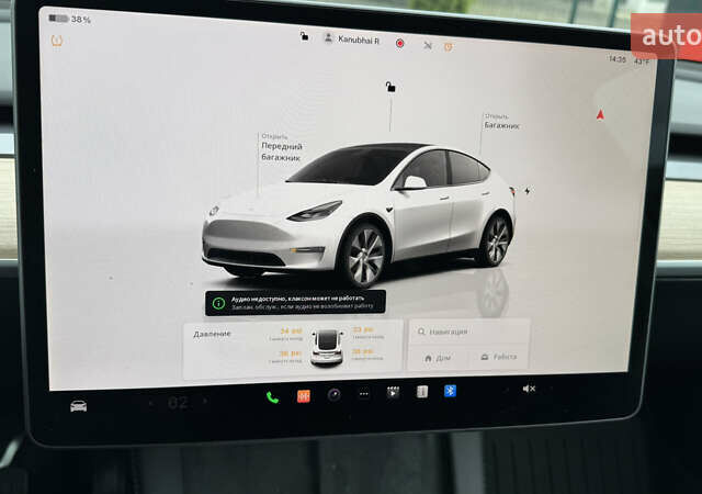 Білий Тесла Model Y, об'ємом двигуна 0 л та пробігом 112 тис. км за 21000 $, фото 7 на Automoto.ua
